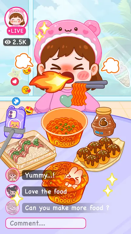 �Բ����ǣ�ASMRֱ������(��ʳֱ����Ϸ)v1.5 �ֻ����ͼ