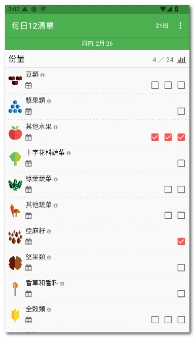 ÿ��12�嵥(ʳ���嵥����)v28 �ٷ������ͼ