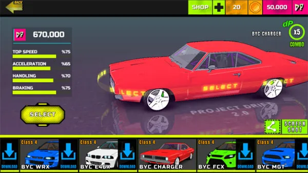 PROJECT DRIFT��ĿƯ����Ϸ(������������)v152 �ֻ����ͼ