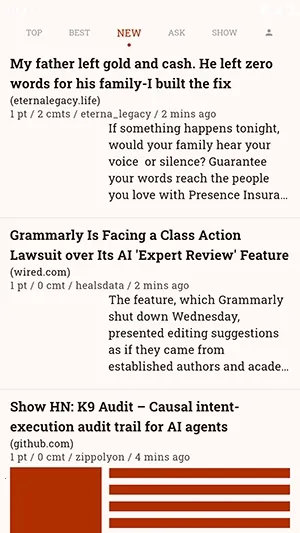 Hacki(HackerNews�ͻ���)v3.0.0 �ֻ����ͼ