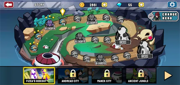 超级龙影格斗全人物解锁 超级龙影格斗全人物解锁