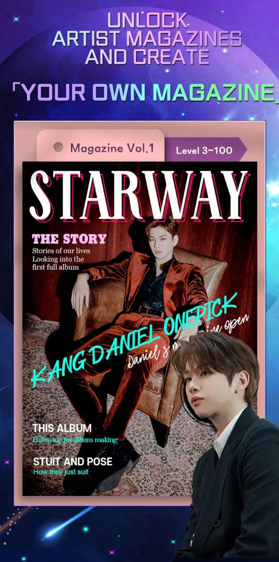 STARWAY KANG DANIEL(ż����������Ϸ)v1.0.4 ��׿���ͼ
