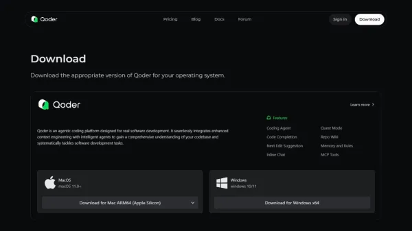 qoder�ƶ��������ֻ���v0.1.6 ��׿���ͼ