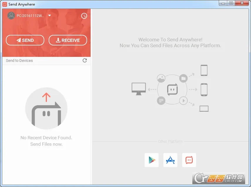 Send Anywhere(�ļ����乤��)v23.2.10 ��Ѱ��ͼ