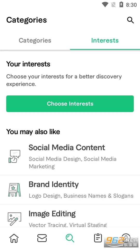 Fiverr(��ְ�ҹ�������)v4.0.9.2 ��Ѱ��ͼ