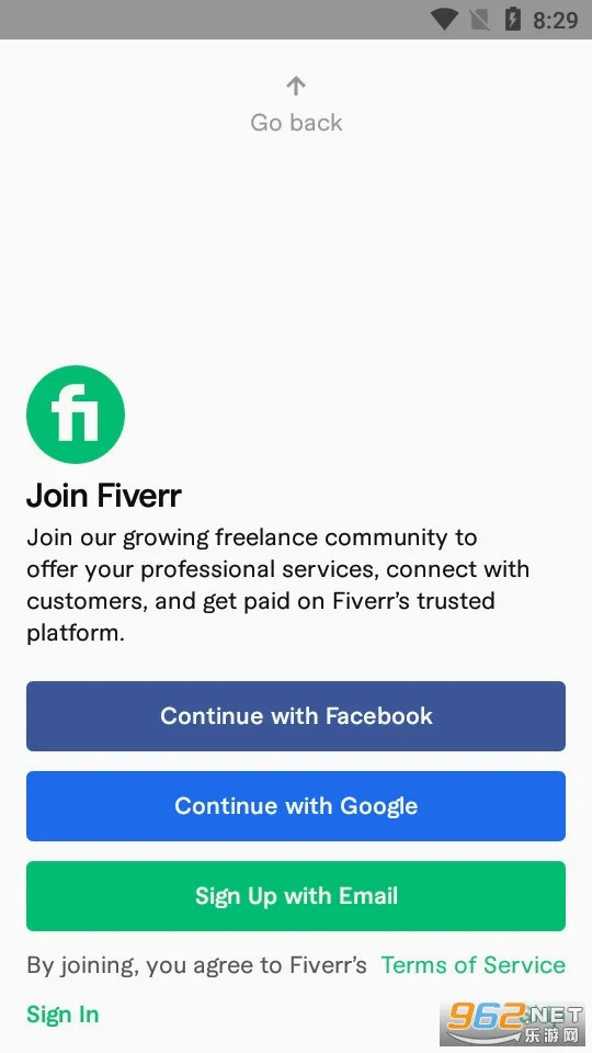 Fiverr(��ְ�ҹ�������)v4.0.9.2 ��Ѱ��ͼ
