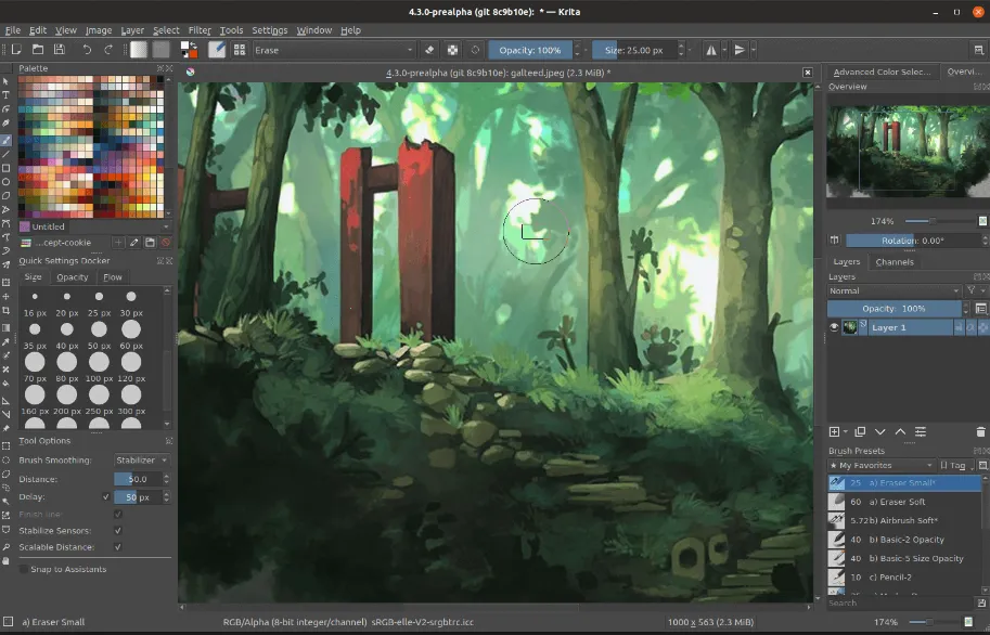 Krita(��׿�滭����)v5.2.16 �ٷ������ͼ