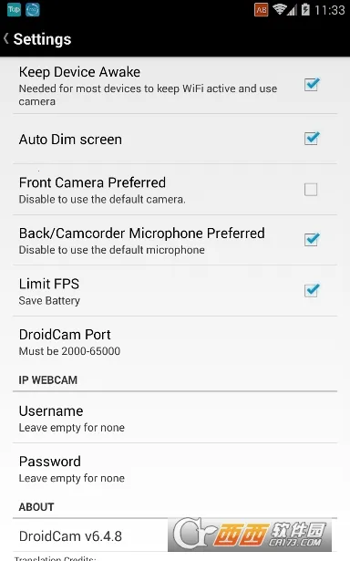 DroidCamX(�ֻ����������ͷ)v6.15 ��Ѱ��ͼ
